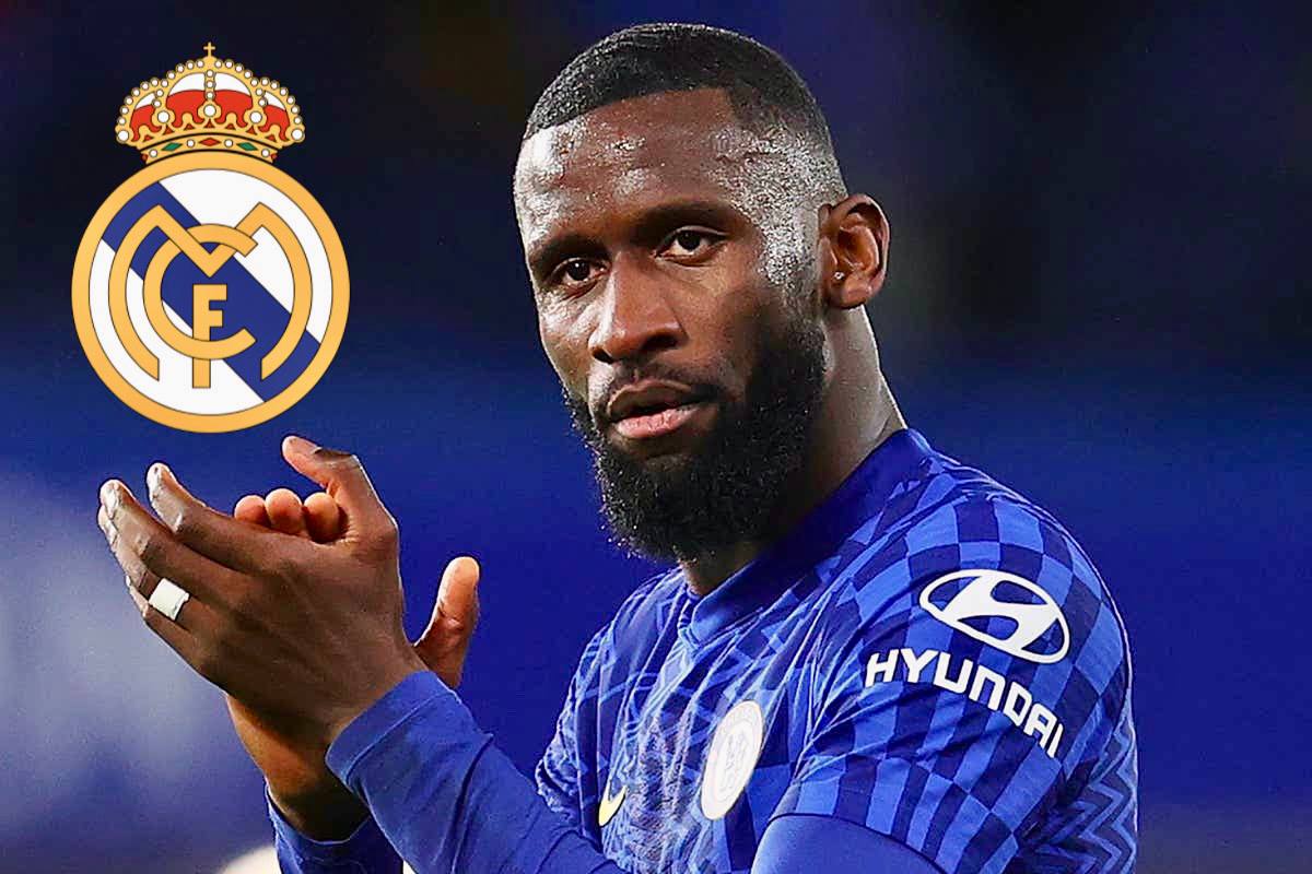 Rudiger agrees on a four-year deal with Real Madrid ahead of Chelsea's departure