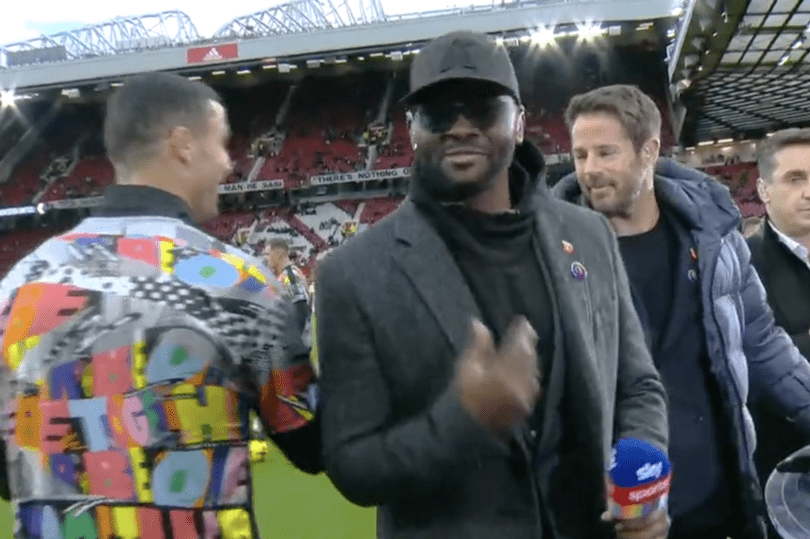 Video: Cristiano Ronaldo snubs Gary Neville During Warm Up