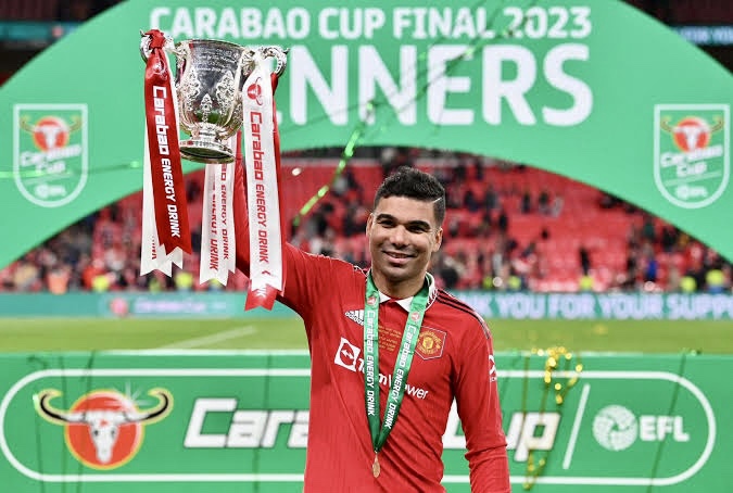 Casemiro played a pivotal role in securing the EFL Cup for United in 2022, ending the Manchester United six-year trophy drought.