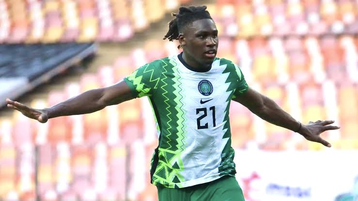 Calvin Bassey for the Super Eagles of Nigeria 