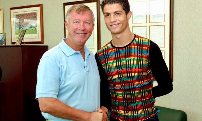 When Cristiano Ronaldo signed for Manchester United