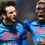 Khvicha Kvaratskhelia and Victor Osimhen