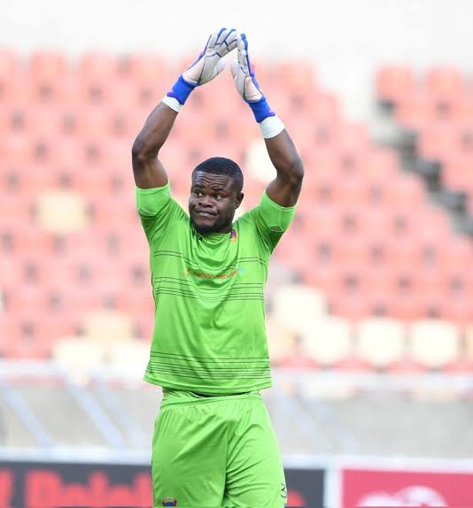 Super Eagles goalie Stanley Nwabali