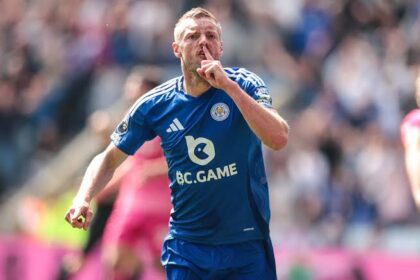 Jamie Vardy at Leicester City