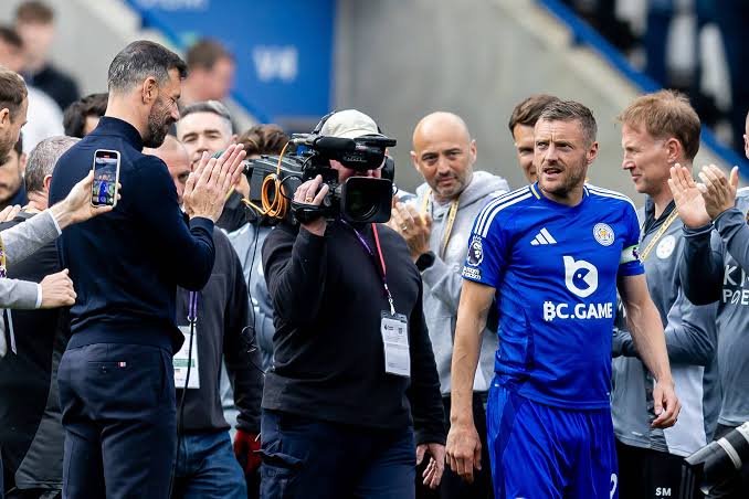 Jamie Vardy at Leicester City