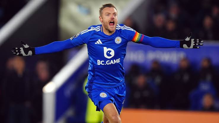 Jamie Vardy at Leicester City