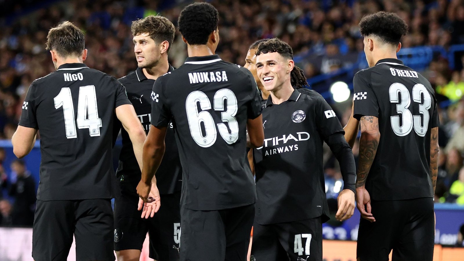 manchester city players vs huddersfield