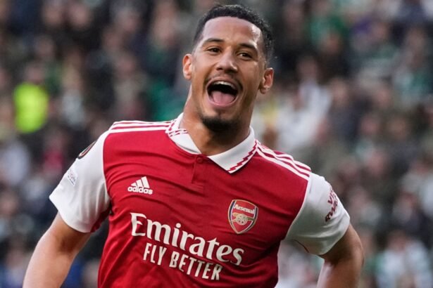 arsenal defender william saliba