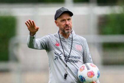 Erik Ten Hag At Bayer Leverkusen