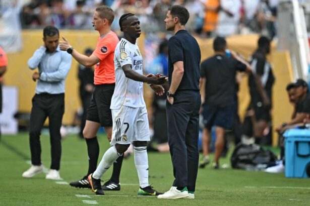 vinicius and xabi alonso at real madrid