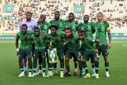 super eagles in action