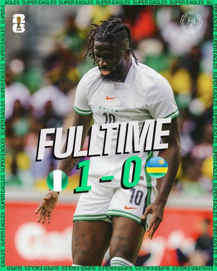 Nigeria vs Rwanda FT