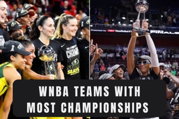 ranking wnba teams with most championships