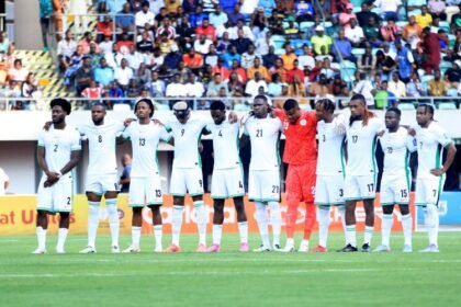 nigeria players in action