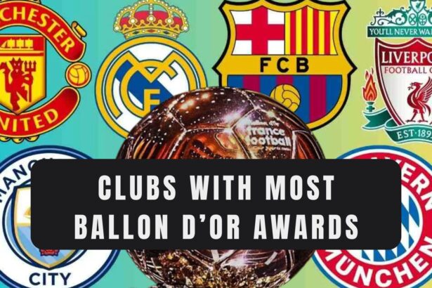 clubs with the most ballon d’Or wins