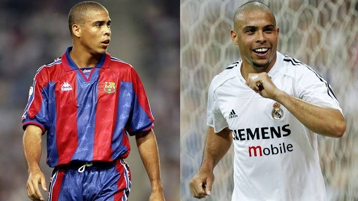 Ronaldo Nazario as a player in Barcelona and Real Madrid