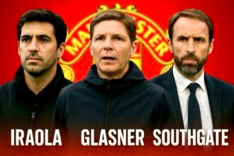 Man United Targets Iraola, Glasner and Southgate as Amorim Possible Replacements