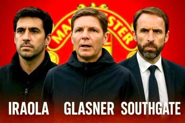 Man United Targets Iraola, Glasner and Southgate as Amorim Possible Replacements