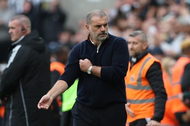 Ange Postecoglou at Nottingham Forest