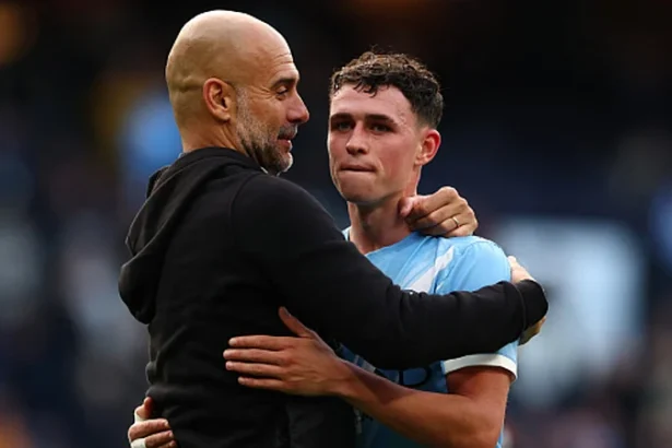 guardiola and foden
