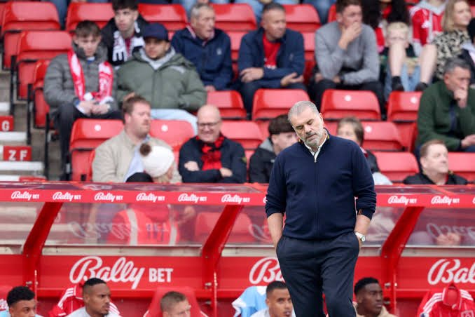ange postecoglou at nottingham forest