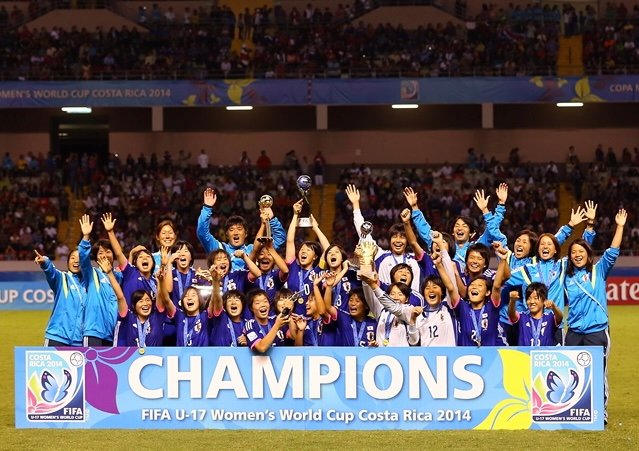 japan wins the u-17 women’s world cup in 2014