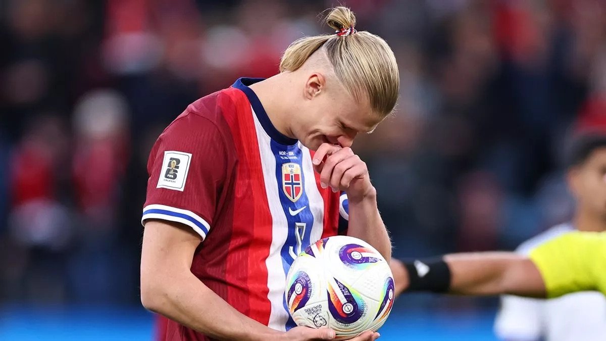 erling haaland for norway