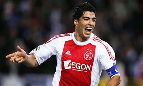 luis suarez at ajax