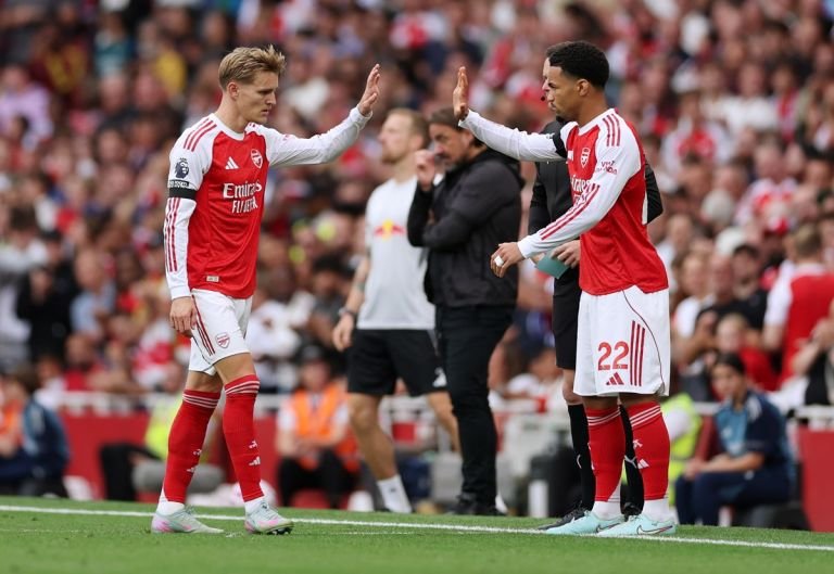 martin odegaard and ethan nwaneri