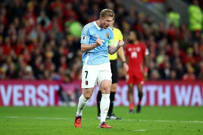 kevin de bruyne for belgium