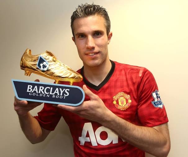 robin van persie wins the epl golden boot