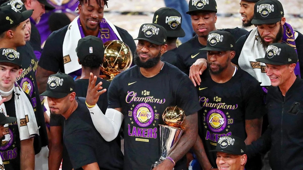 los angeles lakers wins the nba