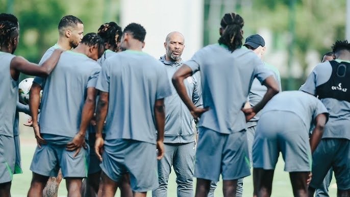 super eagles in training