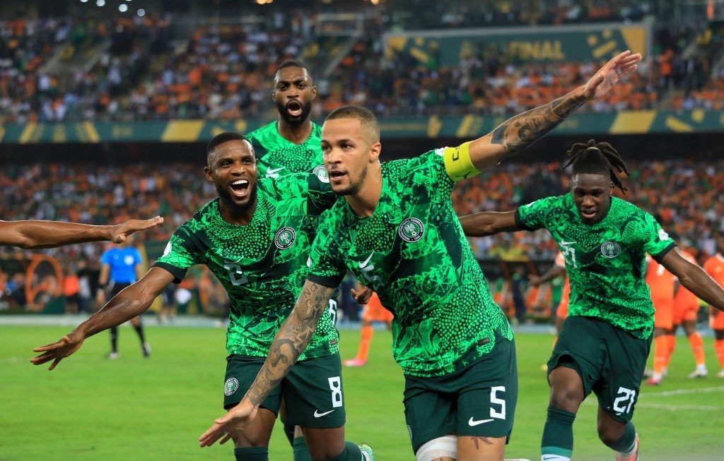 troost-ekong in action for nigeria