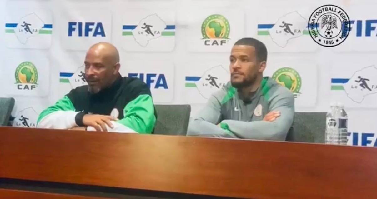 eric-chelle-nigeria-press-conference-lesotho-win-world-cup-qualifiers