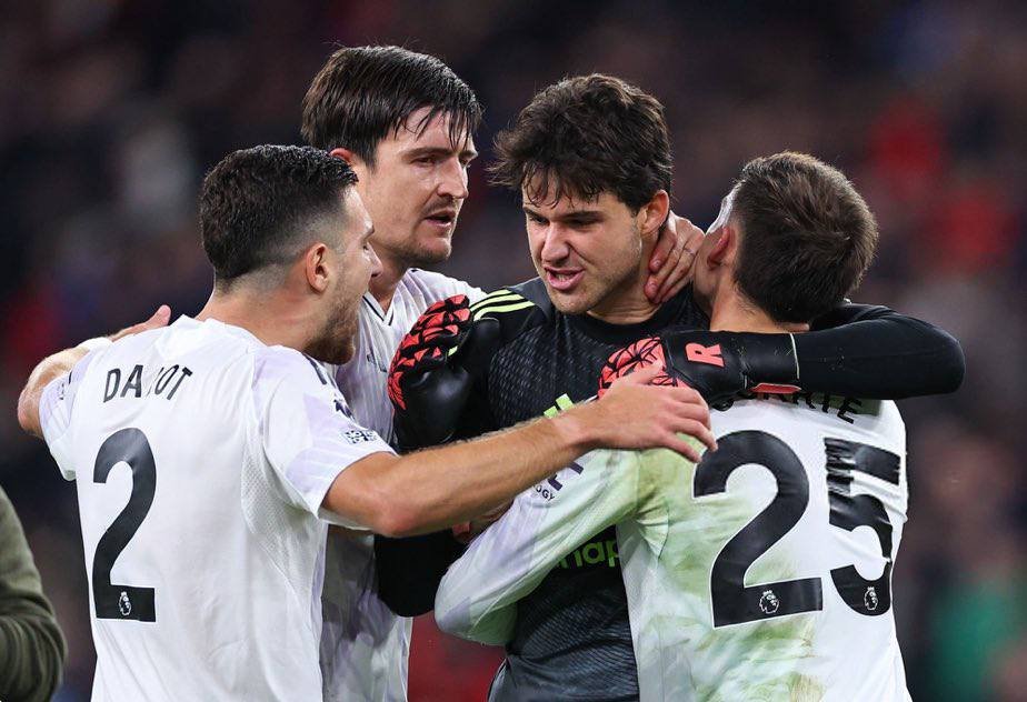 Harry Maguire, Dalot and Senne Lammens