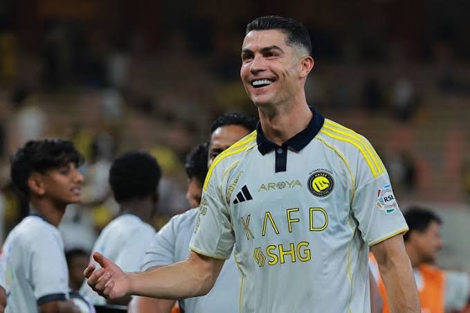 Cristiano Ronaldo smiling