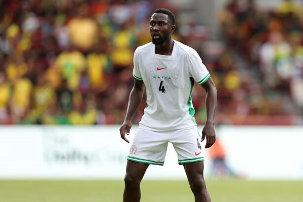 A photo of Ndidi for the Super Egales