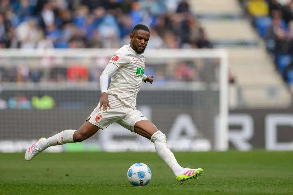 frank onyeka during his time at augsburg