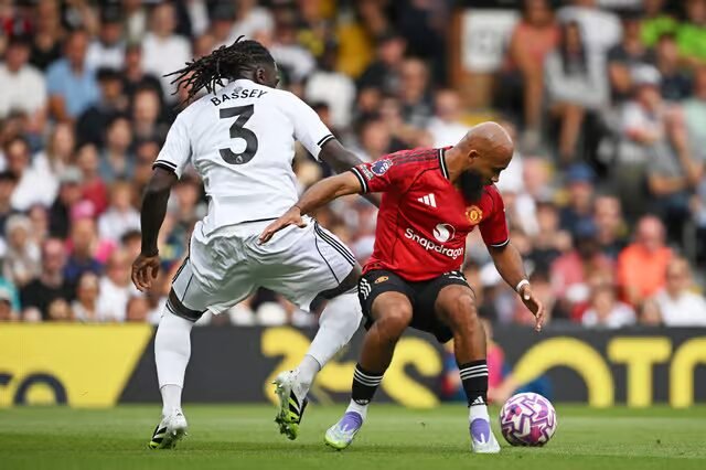 calvin bassey in action for fulham