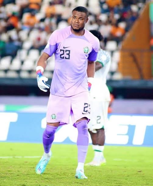 stanley nwabali in action for nigeria