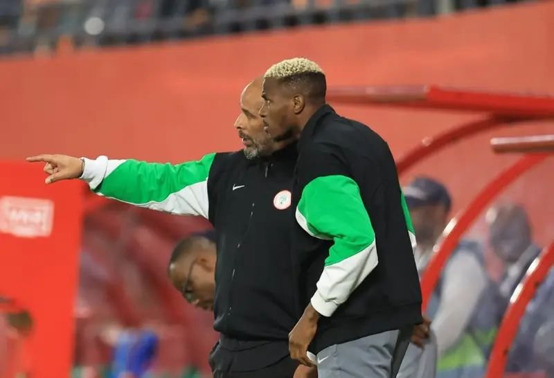 eric chelle and victor osimhen against dr congo