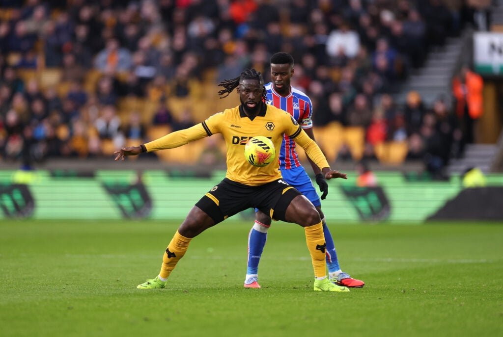tolu arokodare for wolves against crystal palace marc guehi