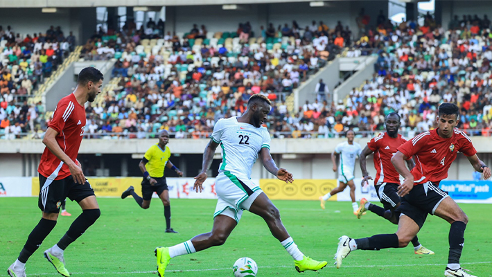 victor boniface in action for nigeria