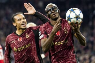 Nigeria’s Victor Osimhen Hat-Trick Seals Galatasaray’s 3–0 win Over Ajax