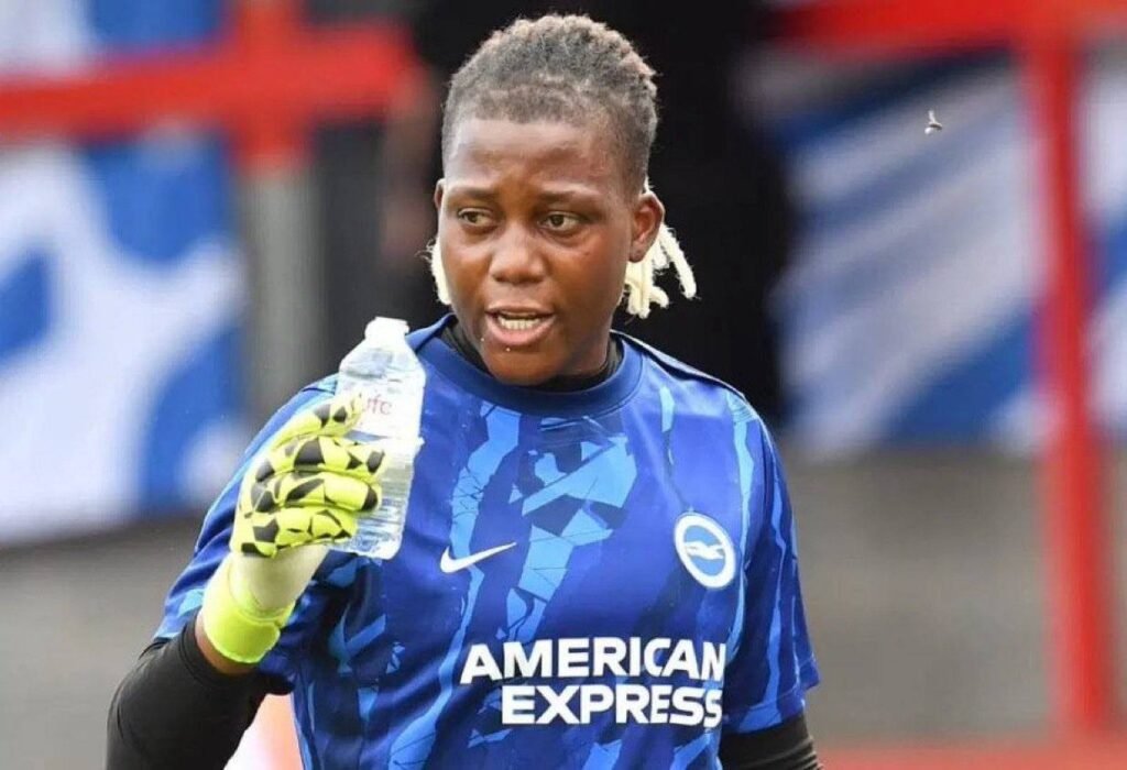 Chiamaka Nnadozie impresses despite Brighton’s 3–2 loss to Man United in WSL