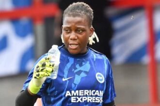 Chiamaka Nnadozie impresses despite Brighton’s 3–2 loss to Man United in WSL