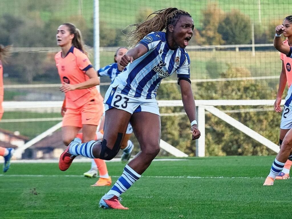 Nigeria and Spain in tug of war over Real Sociedad star Edna Imade
