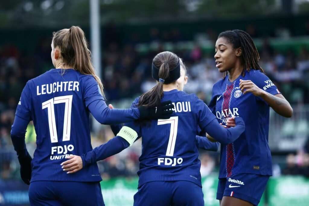 Jennifer Echegini scores as PSG beat Saint-Étienne 4–1 in Ligue 1 Féminine