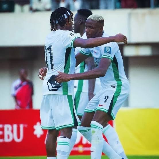 victor osimhen and samuel chukwueze for nigeria